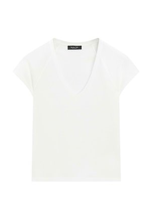 Massimo Dutti, T-shirt basique - white