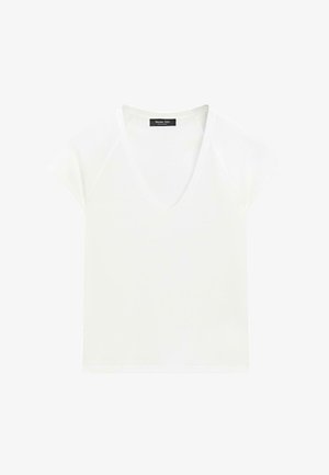 Massimo Dutti, T-shirt basic - white