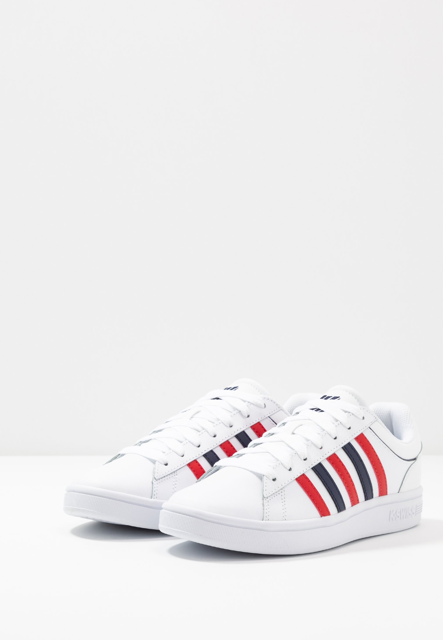 k swiss red and white