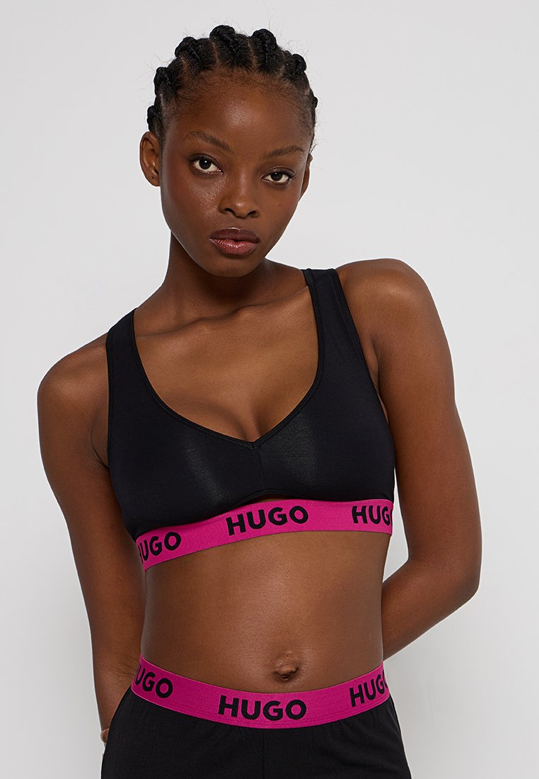 HUGO Sport-bh met medium support zwart HUGO Sport-bh met medium support zwart