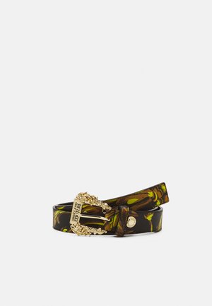 GARLAND SAFFIANO BELTS - Pásek - black/gold-coloured