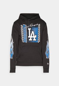 MLB LOS ANGELES DODGERS HOODED LONG SLEEVE - Klupska odjeća - black