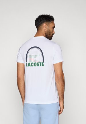 TENNIS SHIRT MED - T-shirt imprimé - white