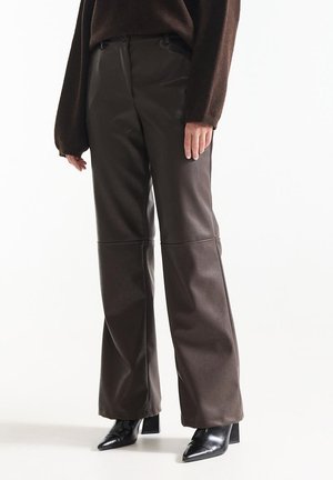 Juffrouw Jansen BINA - Broek - dark brown