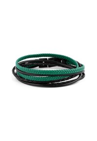 LUCLEON ROY - Armbånd - black  green