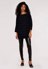 Apricot SWIRL BATWING - Langærmet T-shirt - navy