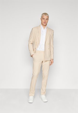 THE FASHION SUIT PEAK - Oblek - beige