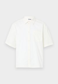FRANCO RELAXED SHORT SLEEVE SHIRT - Shirt - white dusty light