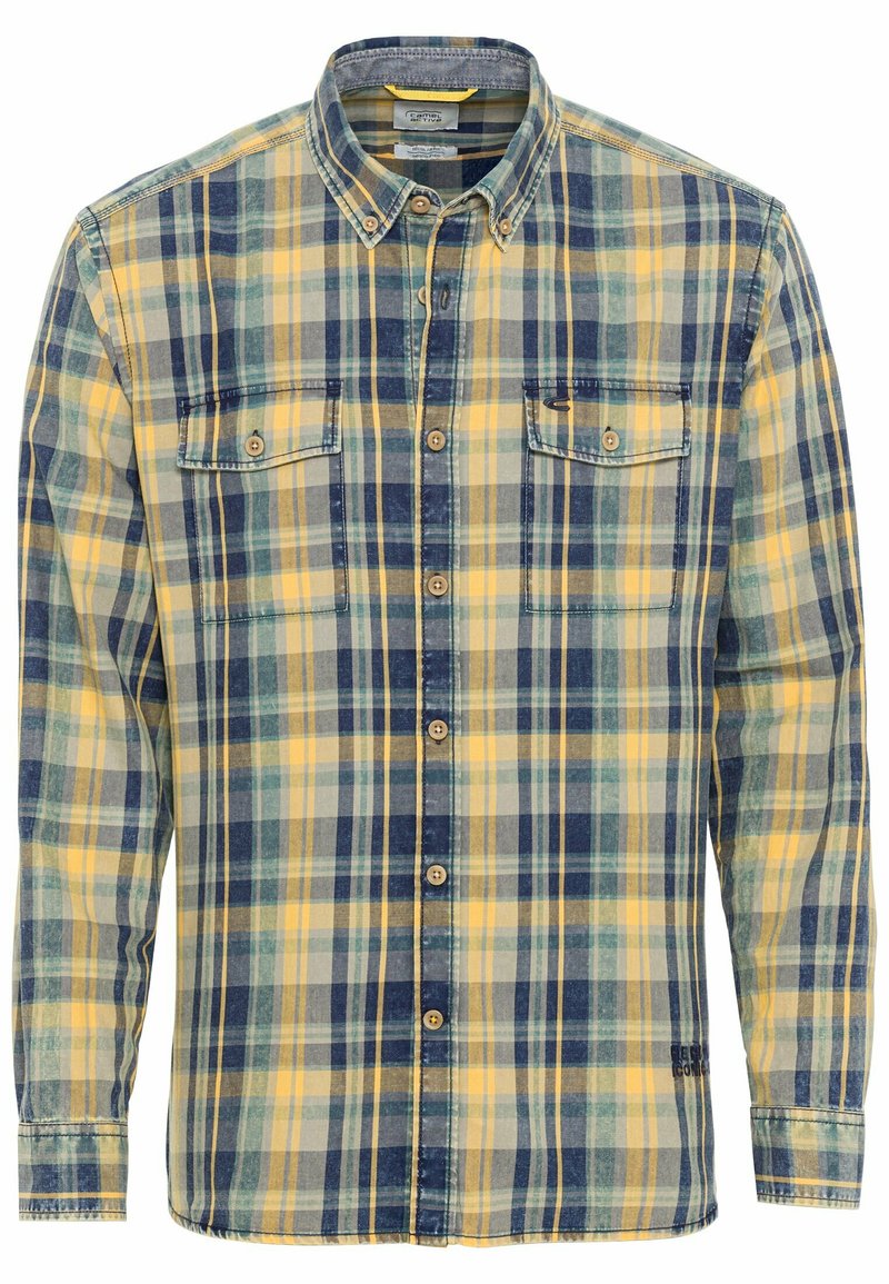 camel active LANGARM - Hemd - petrol
