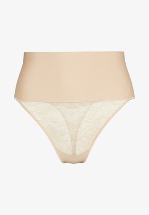 TAME YOUR TUMMY SHAPING THONG FIRM CONTROL - Alakformáló ruházat - nude
