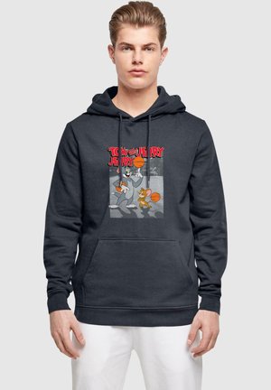 TOM AND JERRY - BASKETBALL BUDDIES - Hoodie - navy