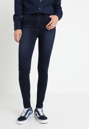 Skinny-Farkut - dark-blue denim