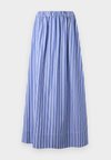 SLFFIA STRIPED SKIRT - Μάξι φούστα - dazzling blue/bright white