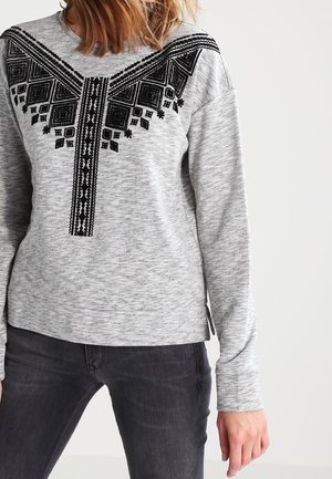 Sweatshirt - mottled grey