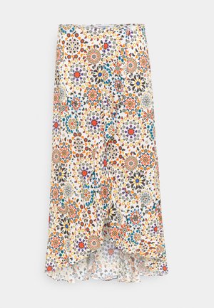 BORA BORA - A-line skirt - white
