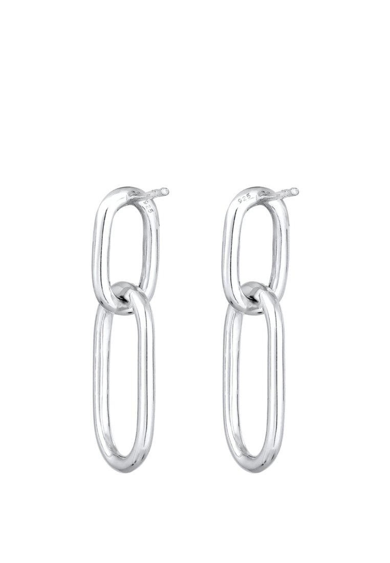 Elli Orecchini A Cuore Basic In Argento 925 - Borchie Romantiche Per Donna, Regalo Per San Valentino - 2