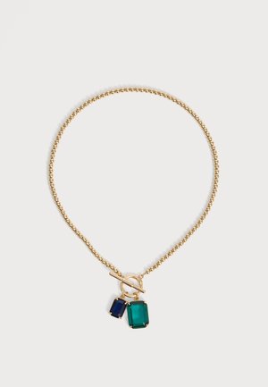 Lauren Ralph Lauren, STONE PENDANT - Necklace - gold-coloured/green