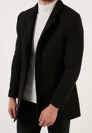 Halflange jas - black