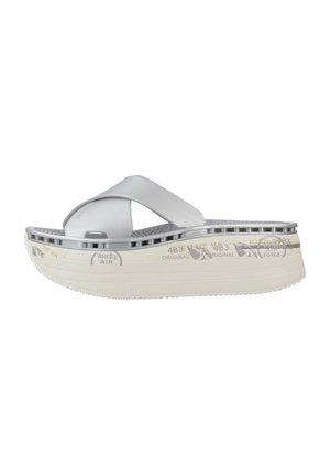 Premiata, MOURA 7458 SILBER 36 - Ciabattine con tacco - silber