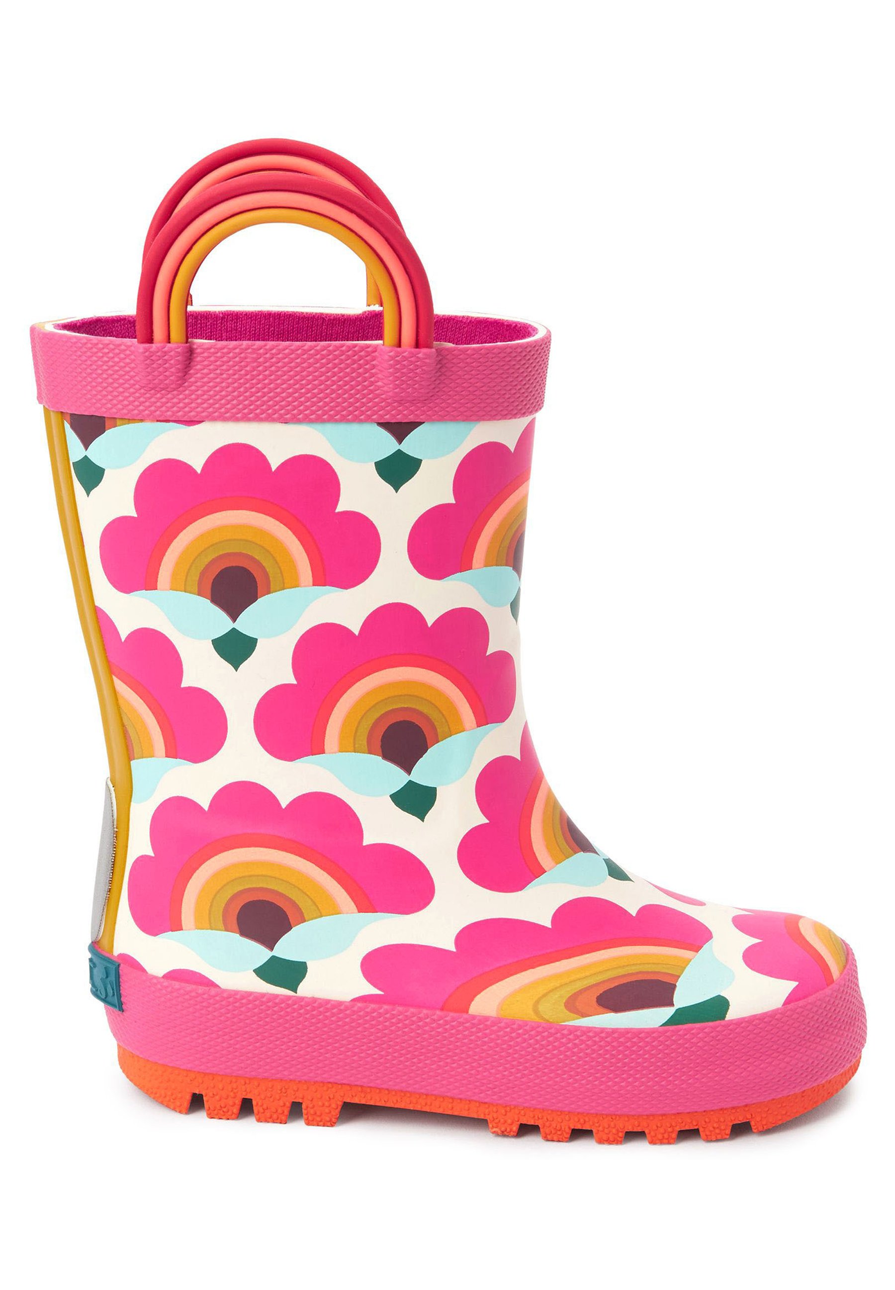 Next HANDLE - Wellies - pink flower 