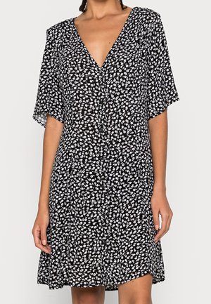 Monki, Skjortekjole - black