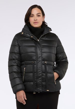 IMBOTTITO TRAPUNTATO CON COULISSE IN VITA - Vinterjakker - nero