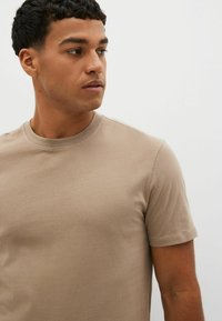 Next SET STANDARD - Pyjama set - stone natural navy blue green check