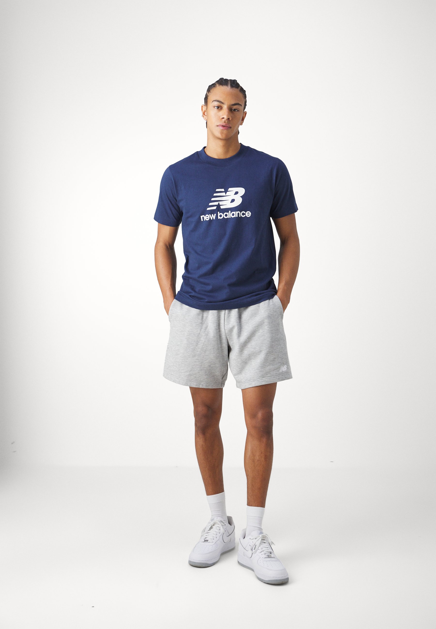 New Balance SPORT ESSENTIALS - Short - athletic grey/gris