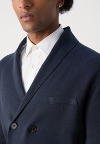 Lindbergh SHAWL COLLAR CARDIGAN - Kardiganas - navy