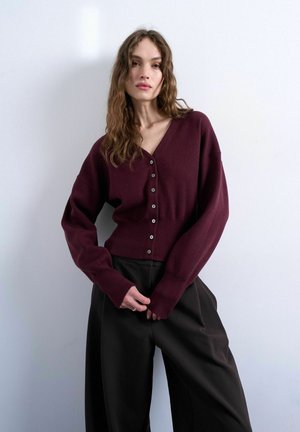 TSCOMPACT  - Cardigan - burgundy