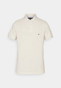 SLIM CORE ESSENTIAL - Poloshirts - heathered oatmilk