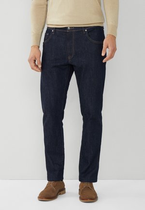 Hackett London RINSE WASH - Jeans Straight Leg - denim blue