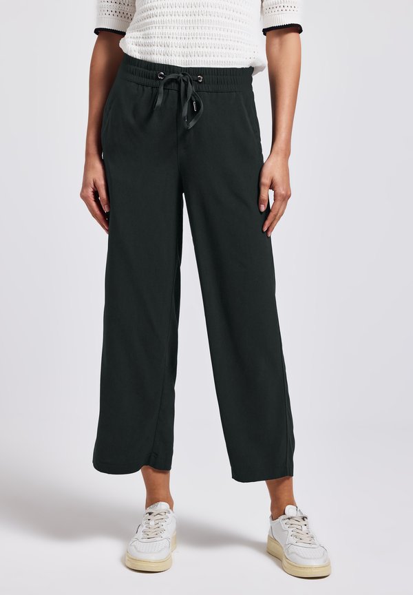 WIDE LEG - Stoffhose - grün