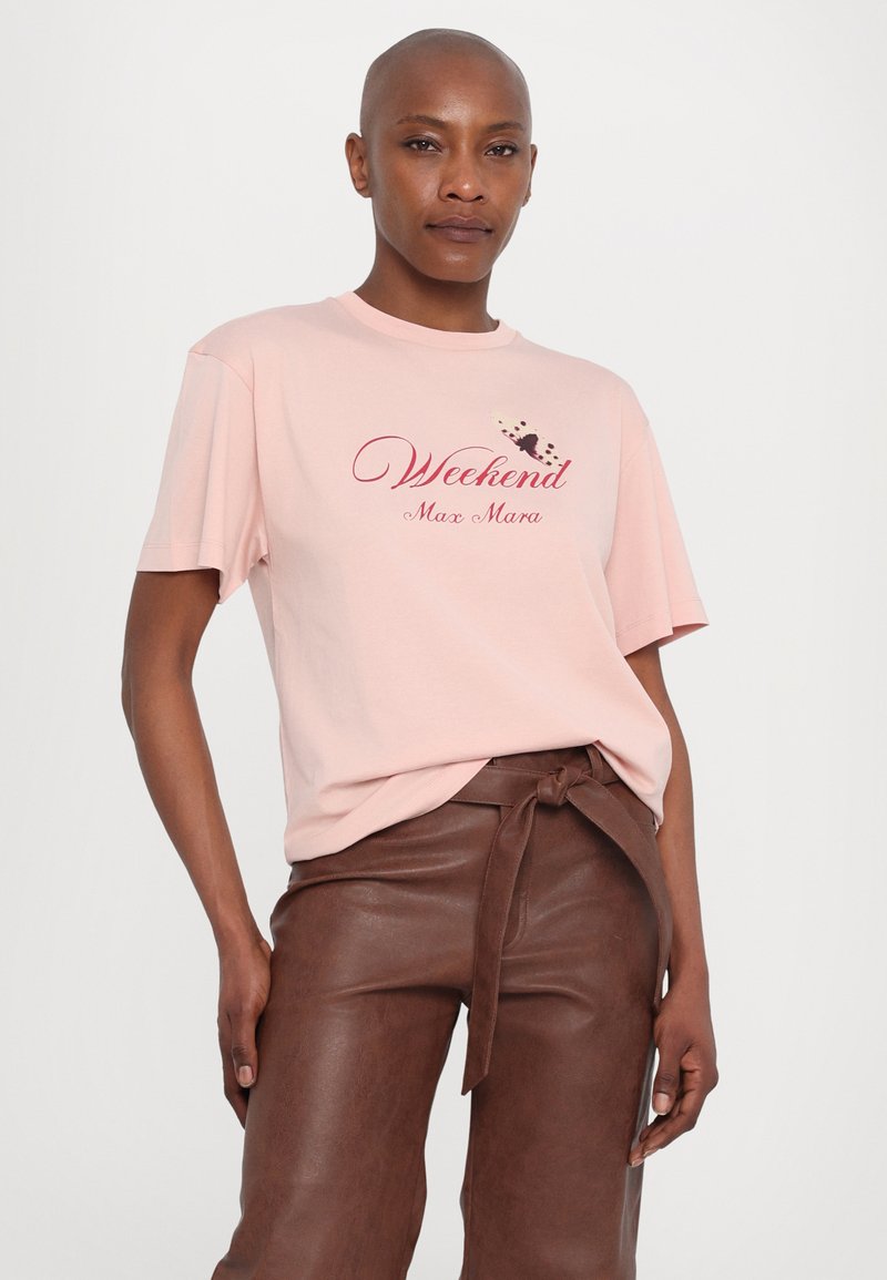 Weekend Max Mara RADURA - Print T-shirt - pink - Zalando.co.uk