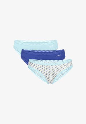 Sloggi, 3 PACK - Slip - blue-light combination