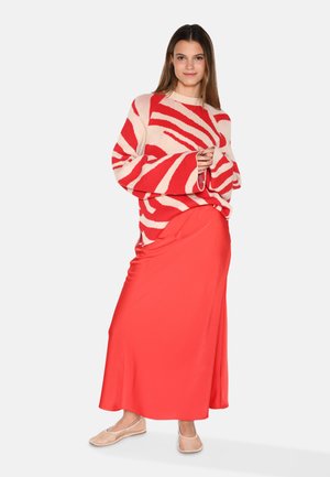 DANIA - Strickpullover - fiery red