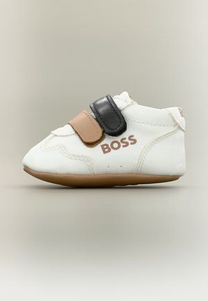 BOSS Kidswear, SLIPPERS BABY - Kruipschoentjes - white
