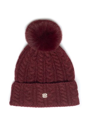 CAROLE - Čepice - dunkelrot