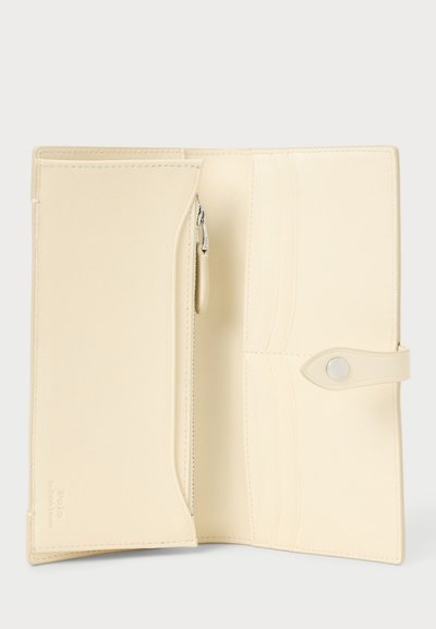 Polo Ralph Lauren POLO BEAR LEATHER SNAP WALLET - Wallet - ivory