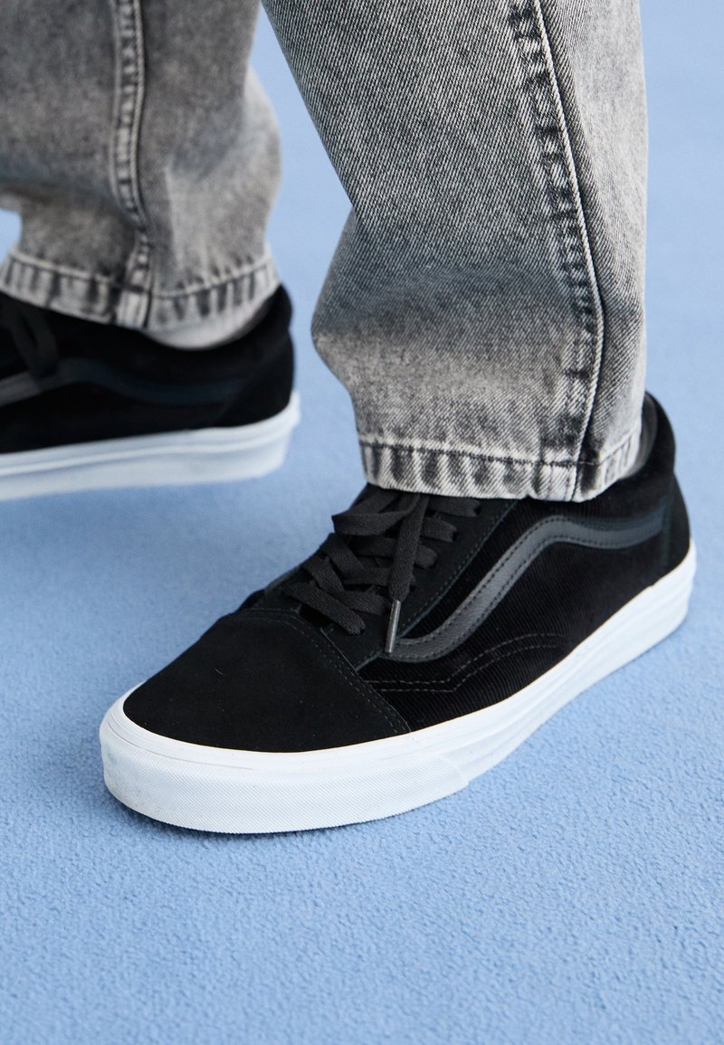 HOT Shoes Vans Old Skool Schwarz Wildleder Vans OLD SKOOL