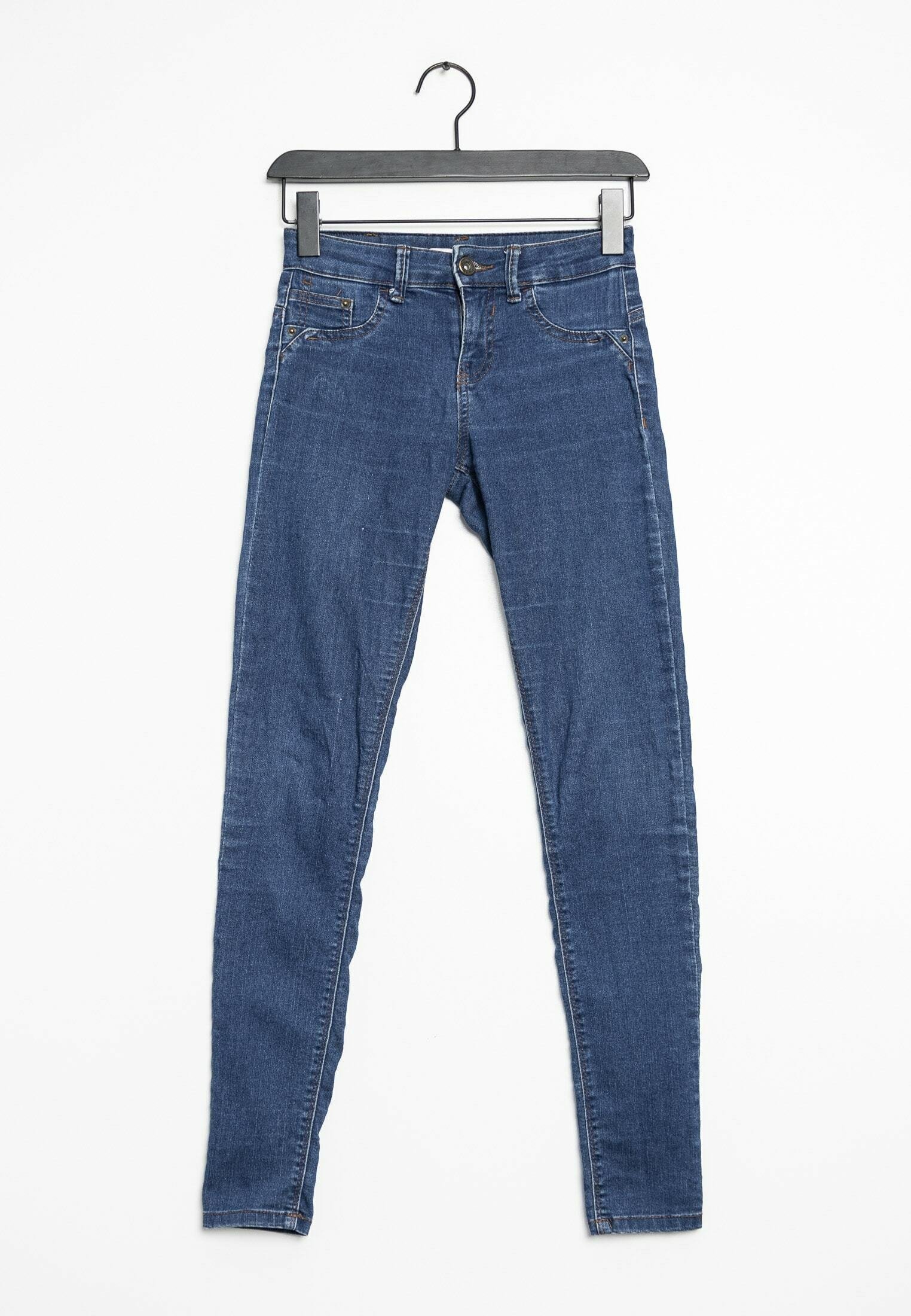 Bershka Vaqueros slim fit - blue/azul - Zalando.es