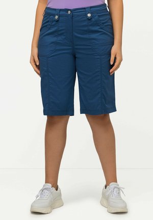 BERMUDA STYLE POCHES CEINTURE CONFORTABLE - Short - blue