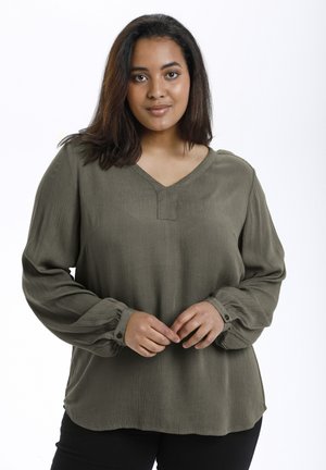 Kaffe Curve AMI - Bluse - grape leaf