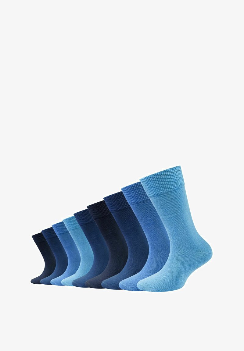 s.Oliver ONLINE ESSENTIAL 9 PACK - Strømper - alaskan blue