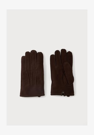 Pier One by Zalando, LEATHER - Gants - brown