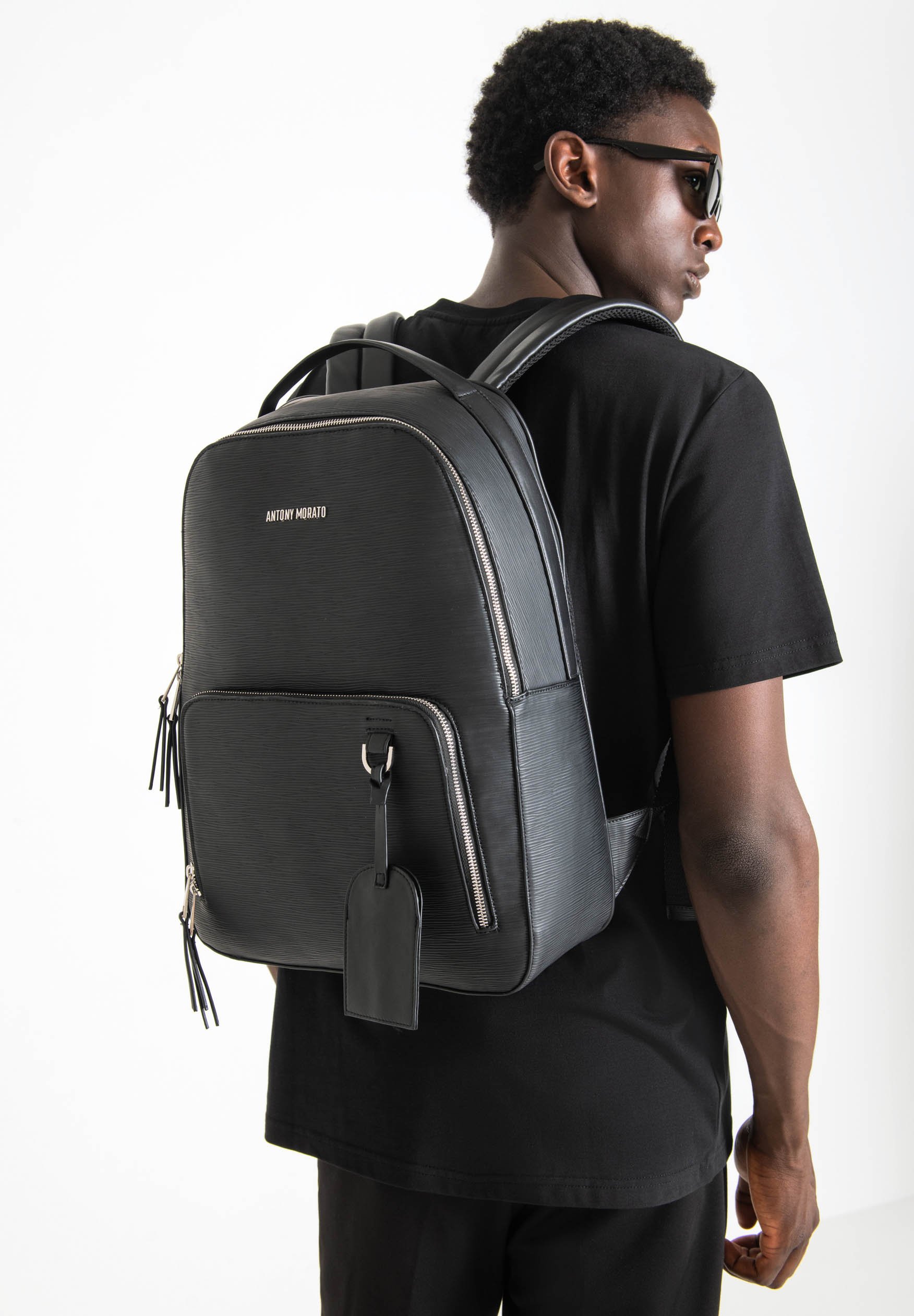 Backpack Zaino Uomo Antony Morato Antony Morato FFECT Zaino Black/nero