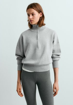 OYSHO, Jumper - pale grey