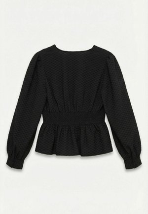 Vero Moda, BLOUSE VMAUGUSTA TOP - Bluse - black