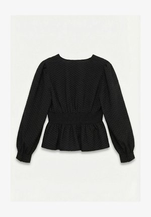 Vero Moda, BLOUSE VMAUGUSTA TOP - Blouse - black