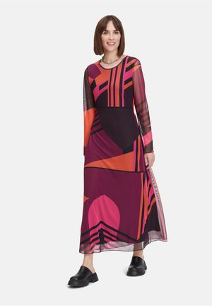 Cartoon CASUAL LANGARM - Maxikleid - schwarz pink